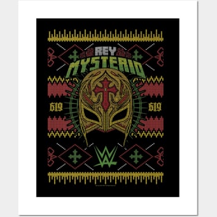 Rey Mysterio Christmas Ugly Posters and Art